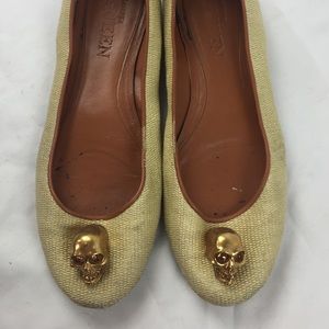 Alexander McQueen Skull Flats
